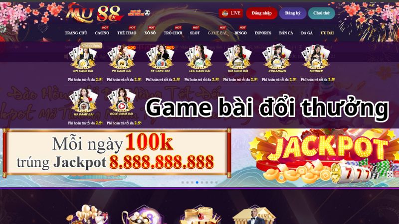 Thế giới game bài đổi thưởng đẳng cấp